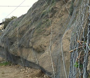 Consolidamento parete e messa in sicurezza con geocomposito ARRMET