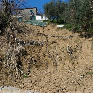 Versante in frana